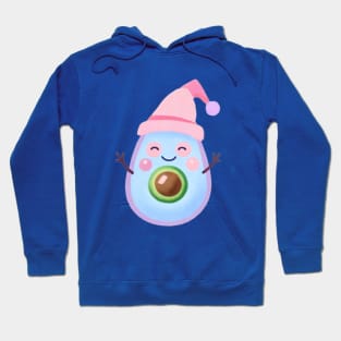 snowman avocado Hoodie